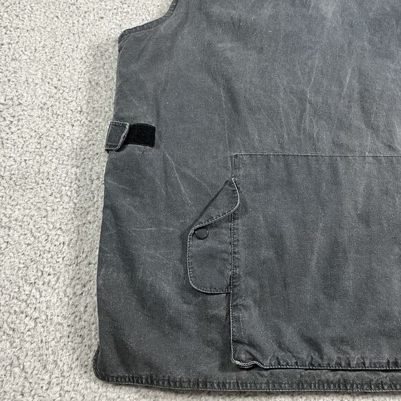 Vintage Banana Republic Vest Mens XL Safari Hunting 80s Hooded Photographer - Picture 14 of 16